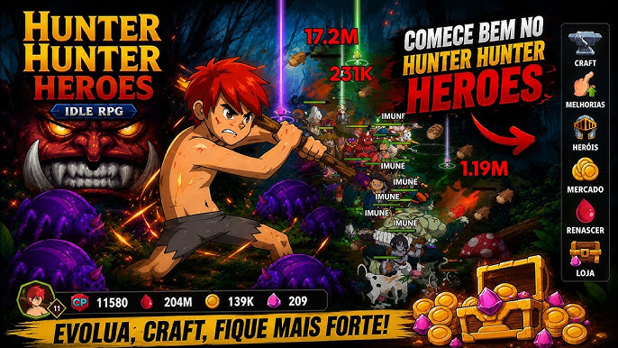 Hunter Hunter Heroes MOD Unlimited Rubies